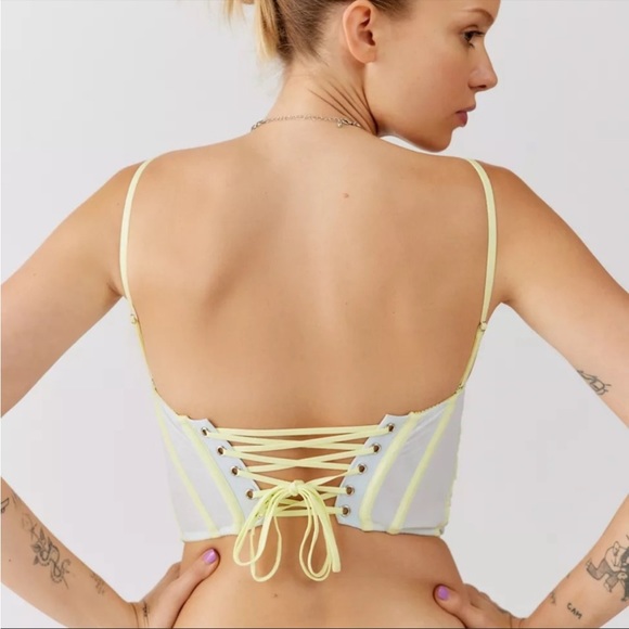 Out From Under Marie Ruched Modern Love Corset - Picture 2 of 5